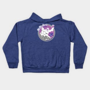 Matterhorn Bobelds (purple, grey, blue) Kids Hoodie